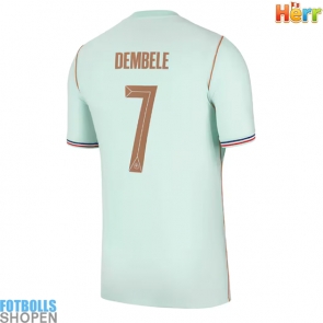 Billiga Frankrike Ousmane Dembele #7 Bortatröja VM 2026 Kortärmad